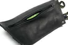 Unisex Leather Steampunk Wrist Wallet Cuff for Men, Women, Bikers or Travelers - Made To Order