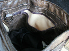 Women's Brown Leather Handbag Lined Hand Stitched Bag Purse - Danica