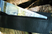 Womens Steampunk Brown Leather Wrist Wallet Cuff with Secret Pocket - Conceal Your Cash!