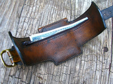 Brown Leather Wrist Wallet Cuff for Men, Women, Bikers Travelers with Secret Pocket