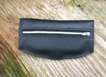 Women's Leather Zipper Wallet Purse - iphone case - Baroque Steampunk - MADE to ORDER