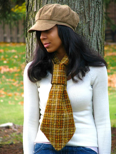 Reserved for Teressa only! - Ashley Neckwarmer Tie Scarf - Harvest Gold
