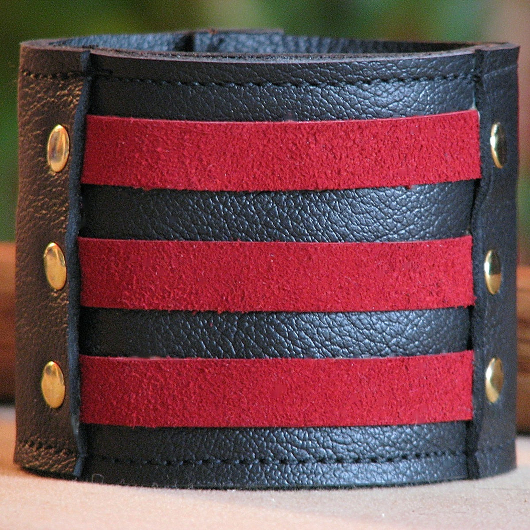 Natural Agate & Braided Leather Band Bracelet Set | In stock! | Neshraw