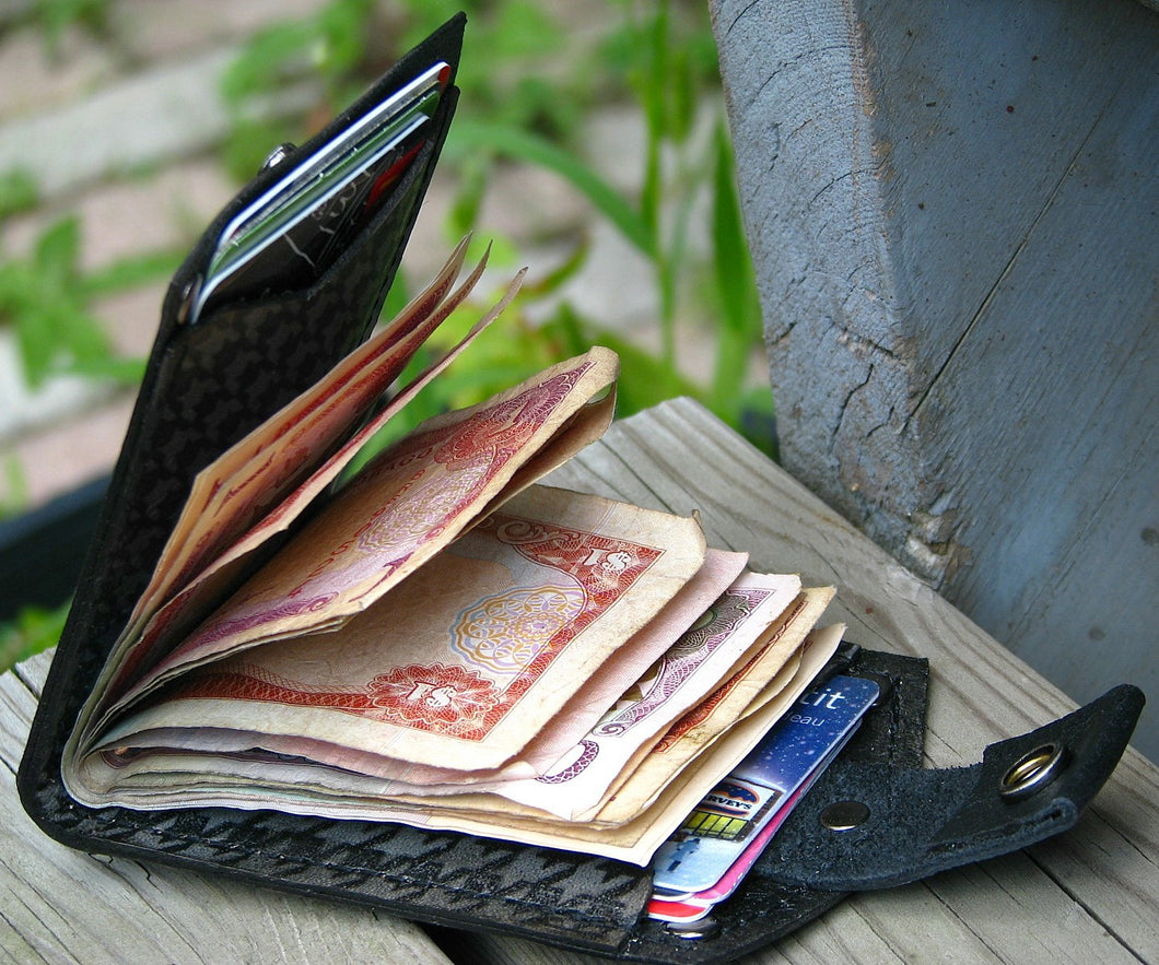 slim money clip wallet